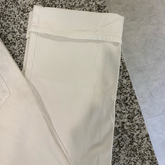 FRAME DENIM Le High White Denin Jeans Sz. 32 - Picture 6 of 12